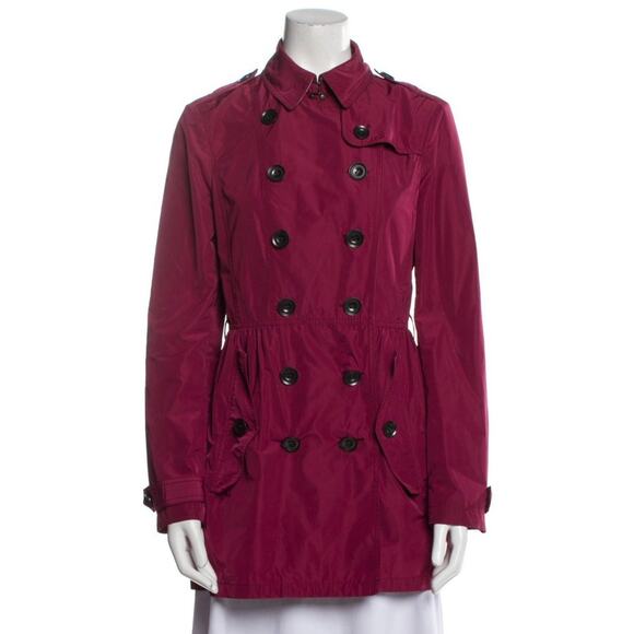 Women's BURBERRY Trench Coat Double Breasted RARE EU 40 US 6 - Picture 1 of 3